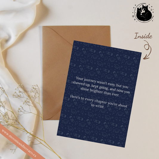 “Class of 2025 – One Chapter Ends” Graduation Card