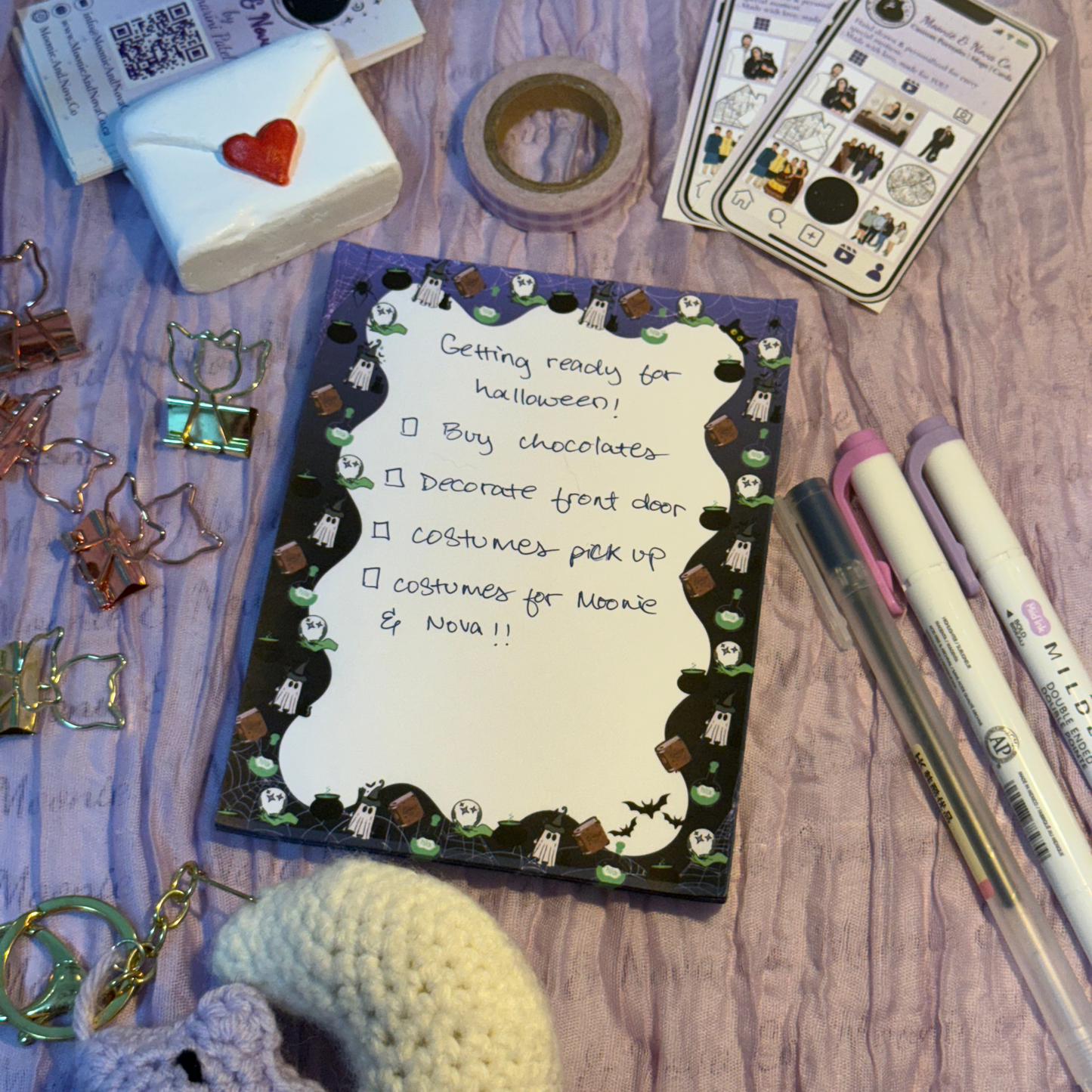 Witchy Wonder Notepad