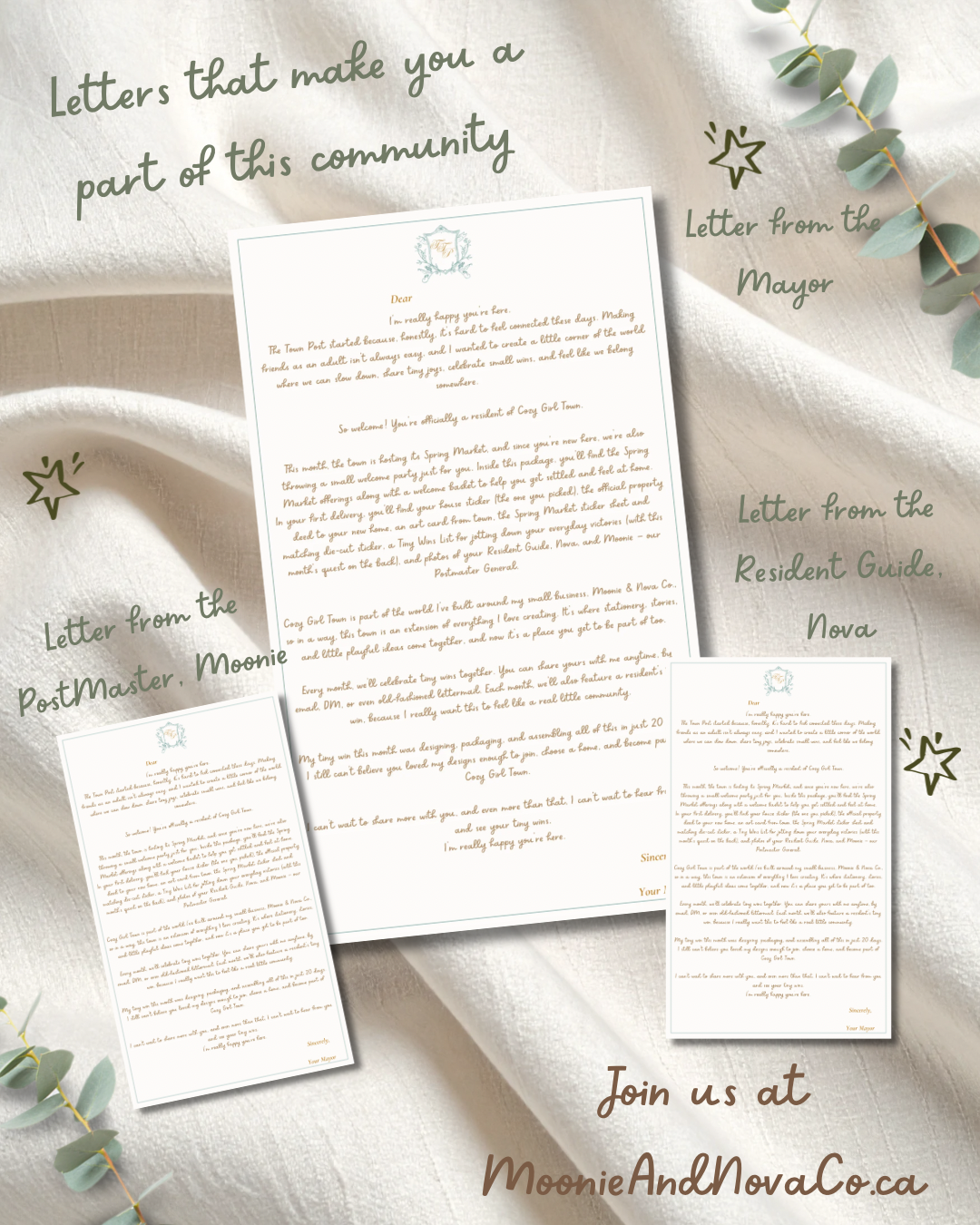 The Town Post | Monthly Snail Mail Club