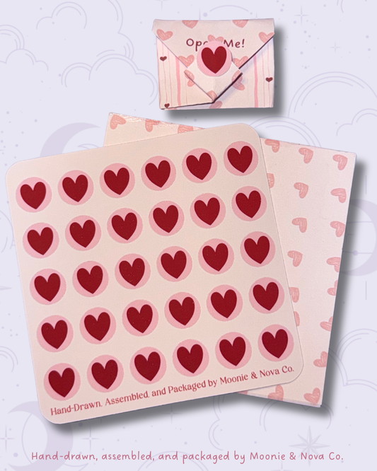 Origami Love Notes Pad