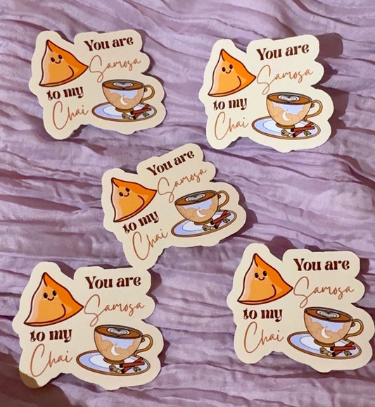 Samosa to my Chai Sticker