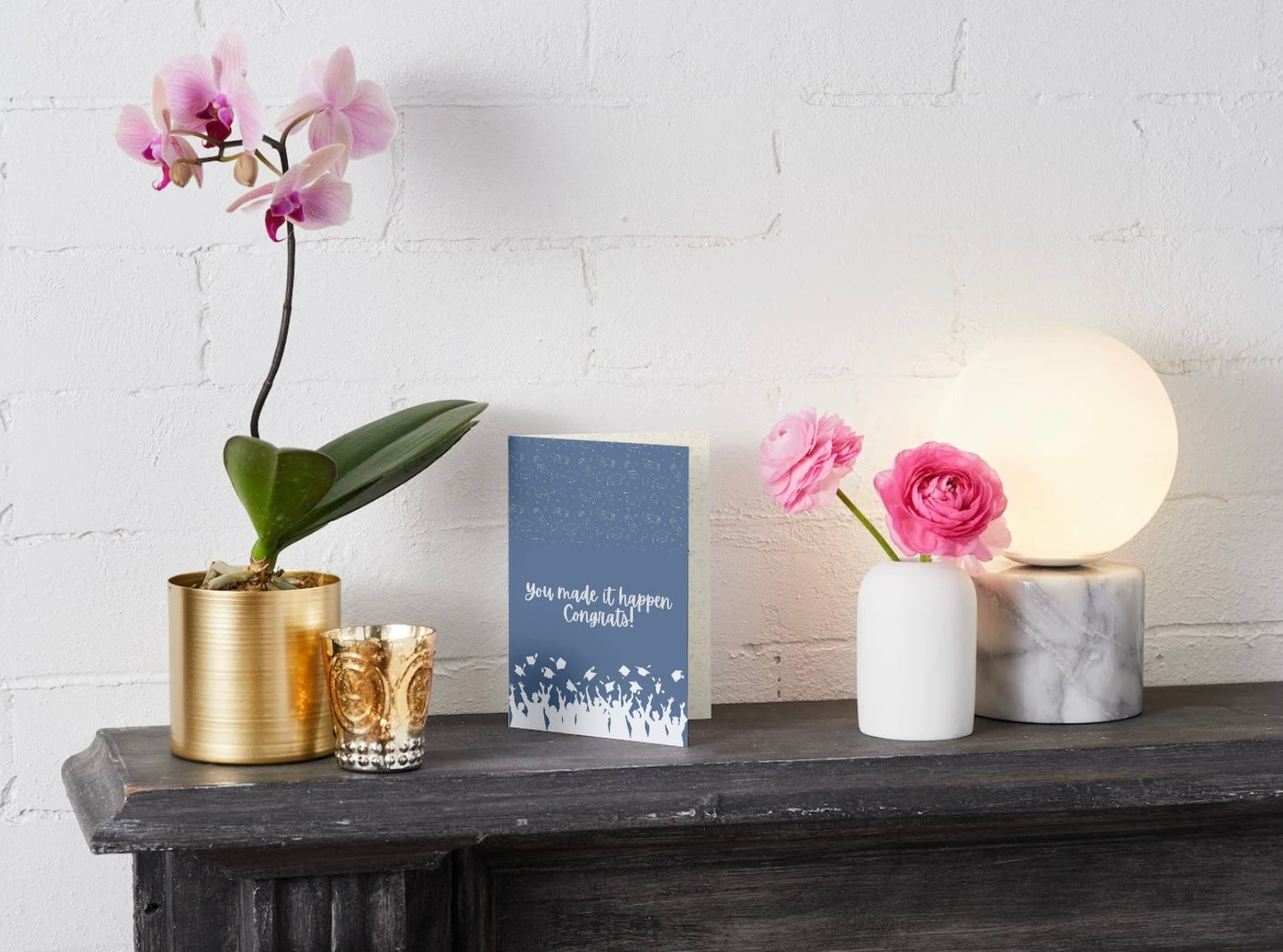 “You Made It Happen” – Graduation Congrats Card