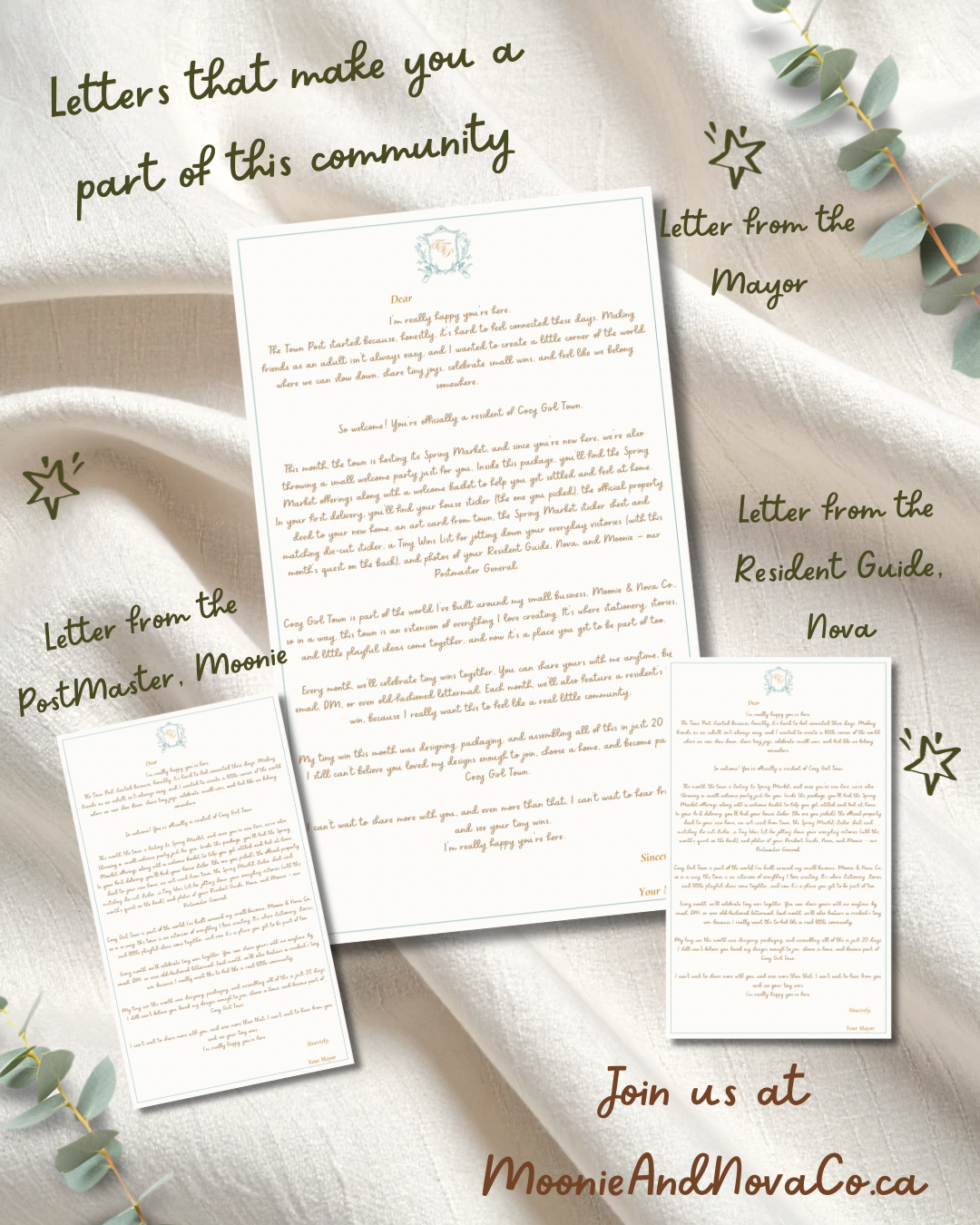 The Town Post | Club mensuel de courrier postal