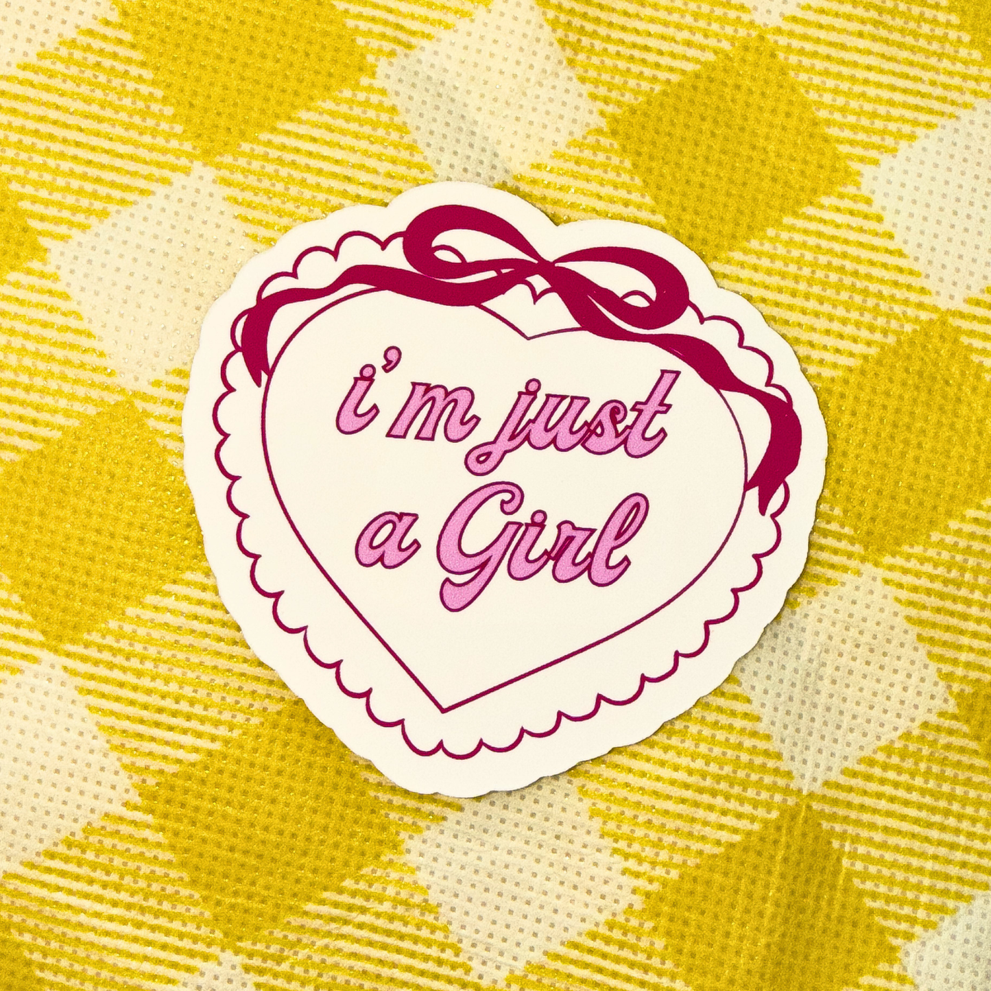 Autocollant Saint-Valentin "Ma pomme d'amour"