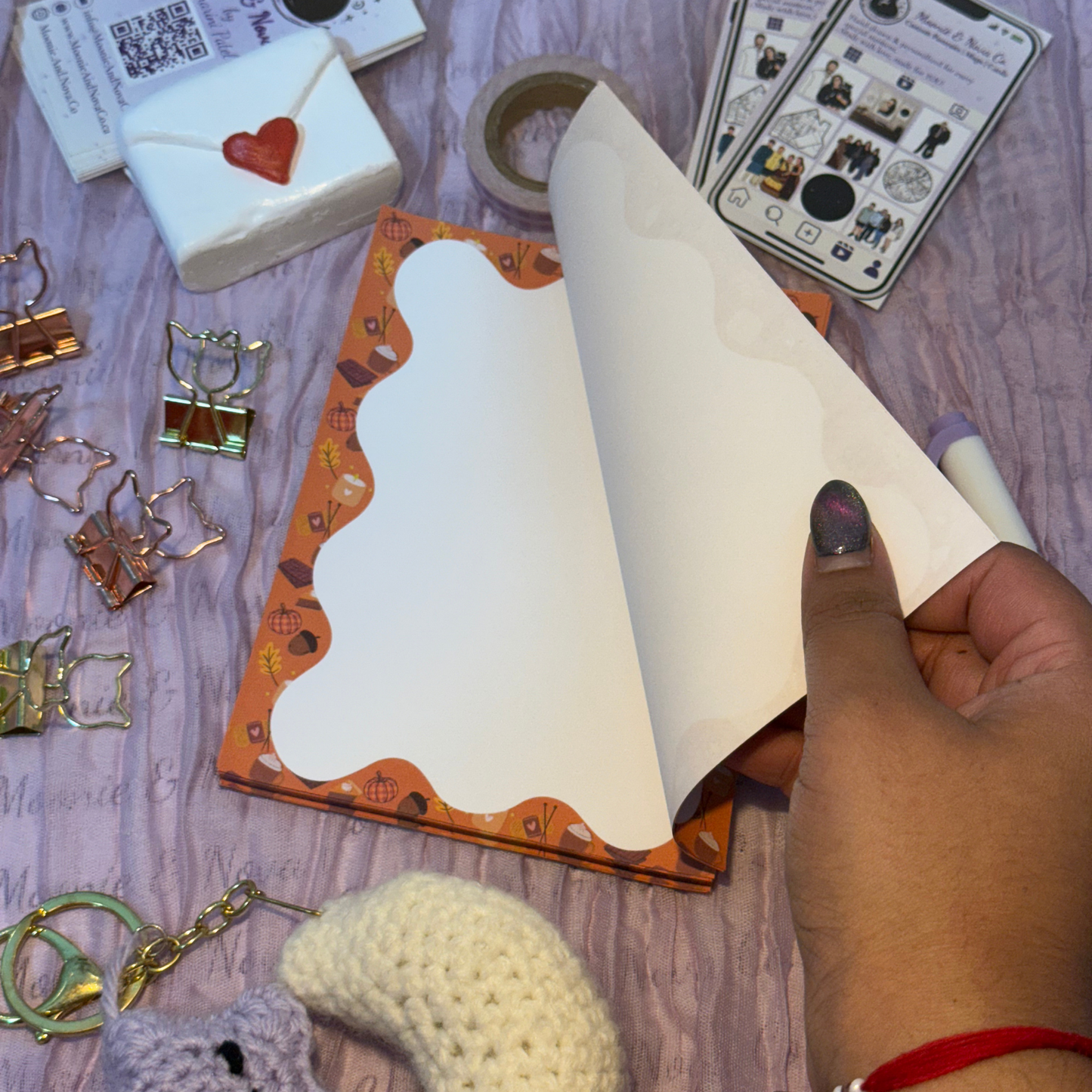 Autumn Essentials Notepad