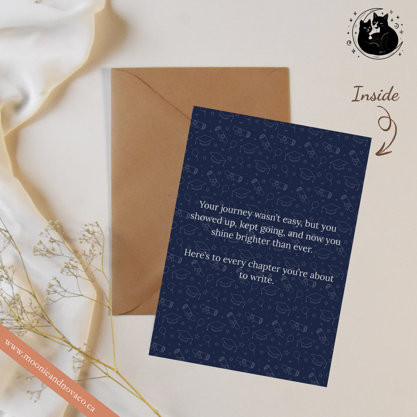 “Class of 2025 – One Chapter Ends” Graduation Card