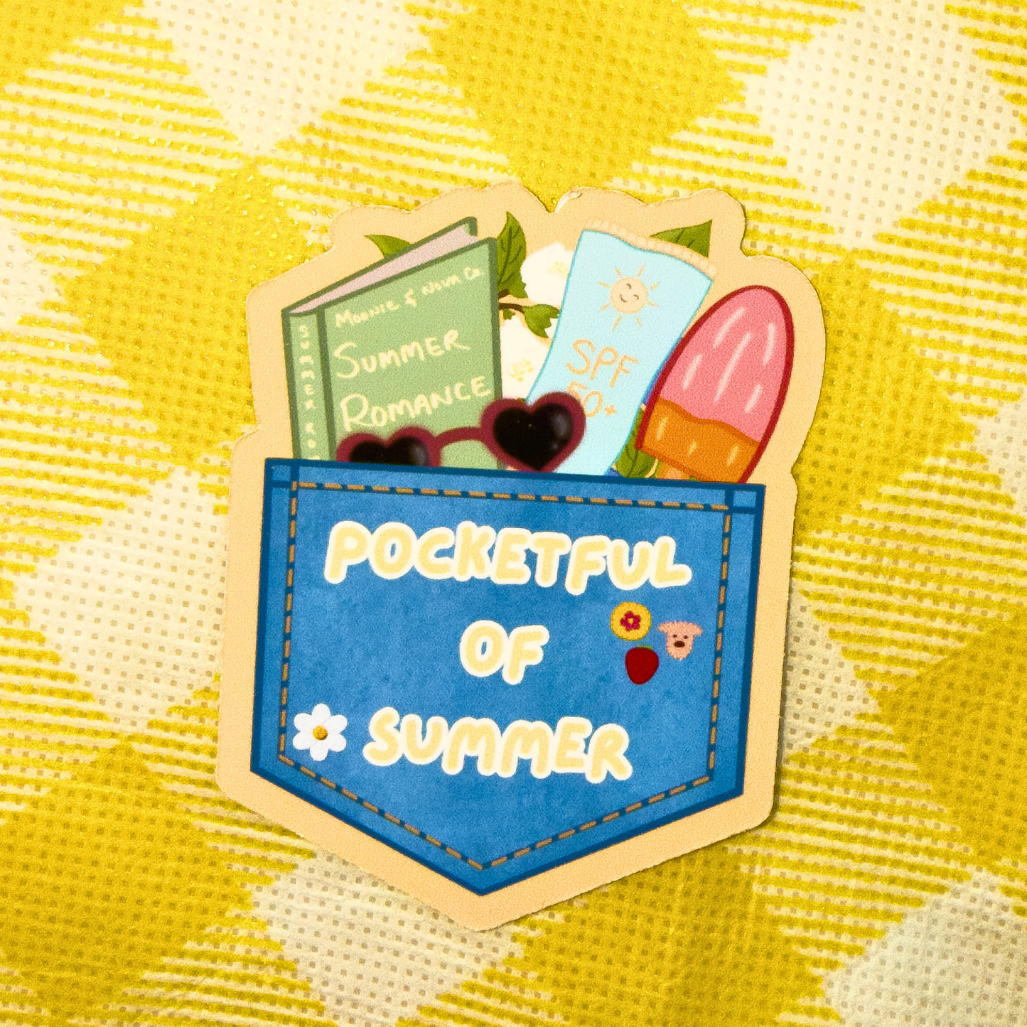 Pocketful of Summer Sticker