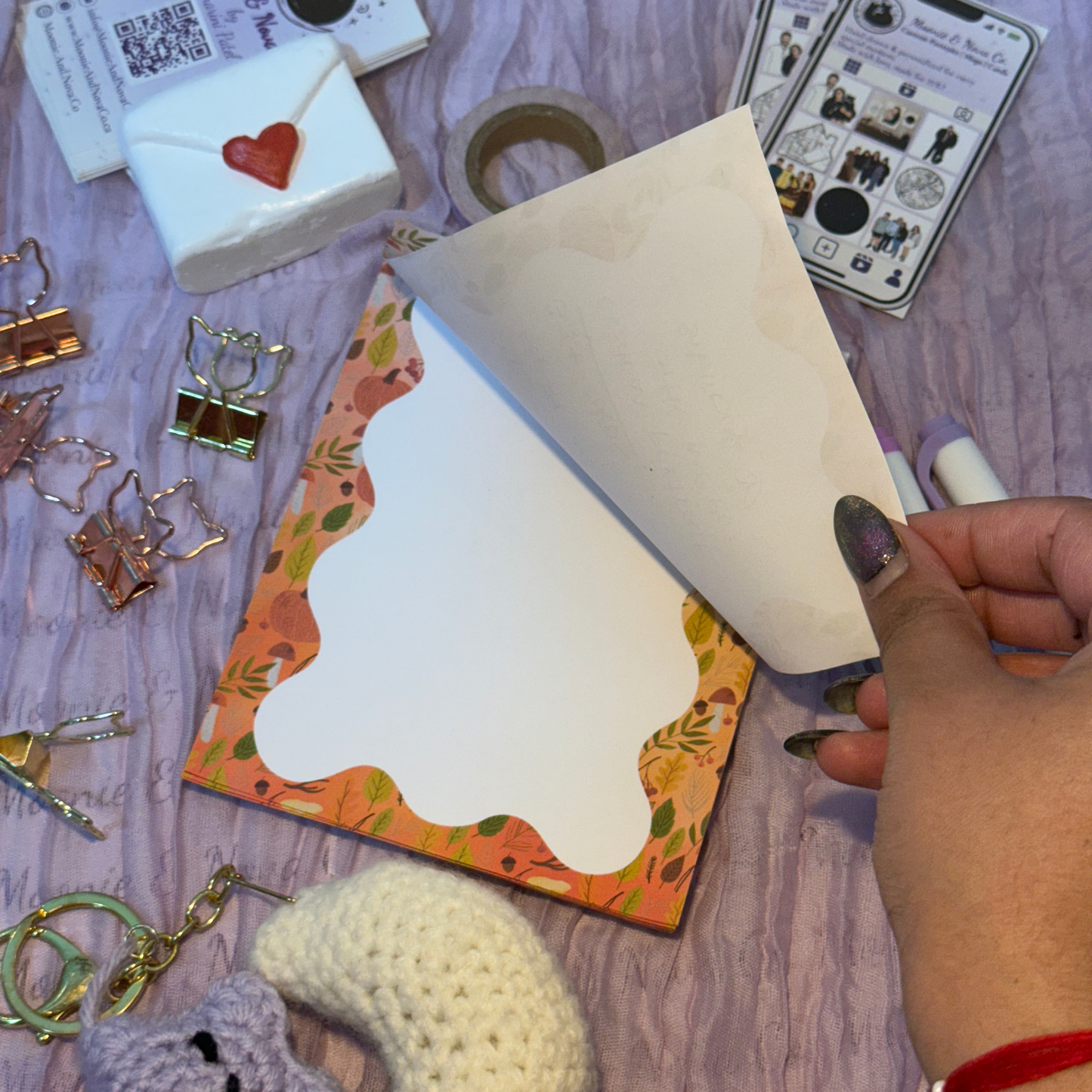 Golden Harvest Notepad