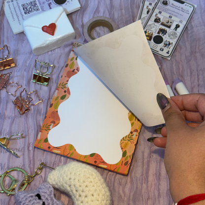 Golden Harvest Notepad