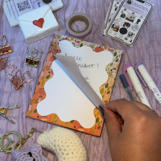 Golden Harvest Notepad