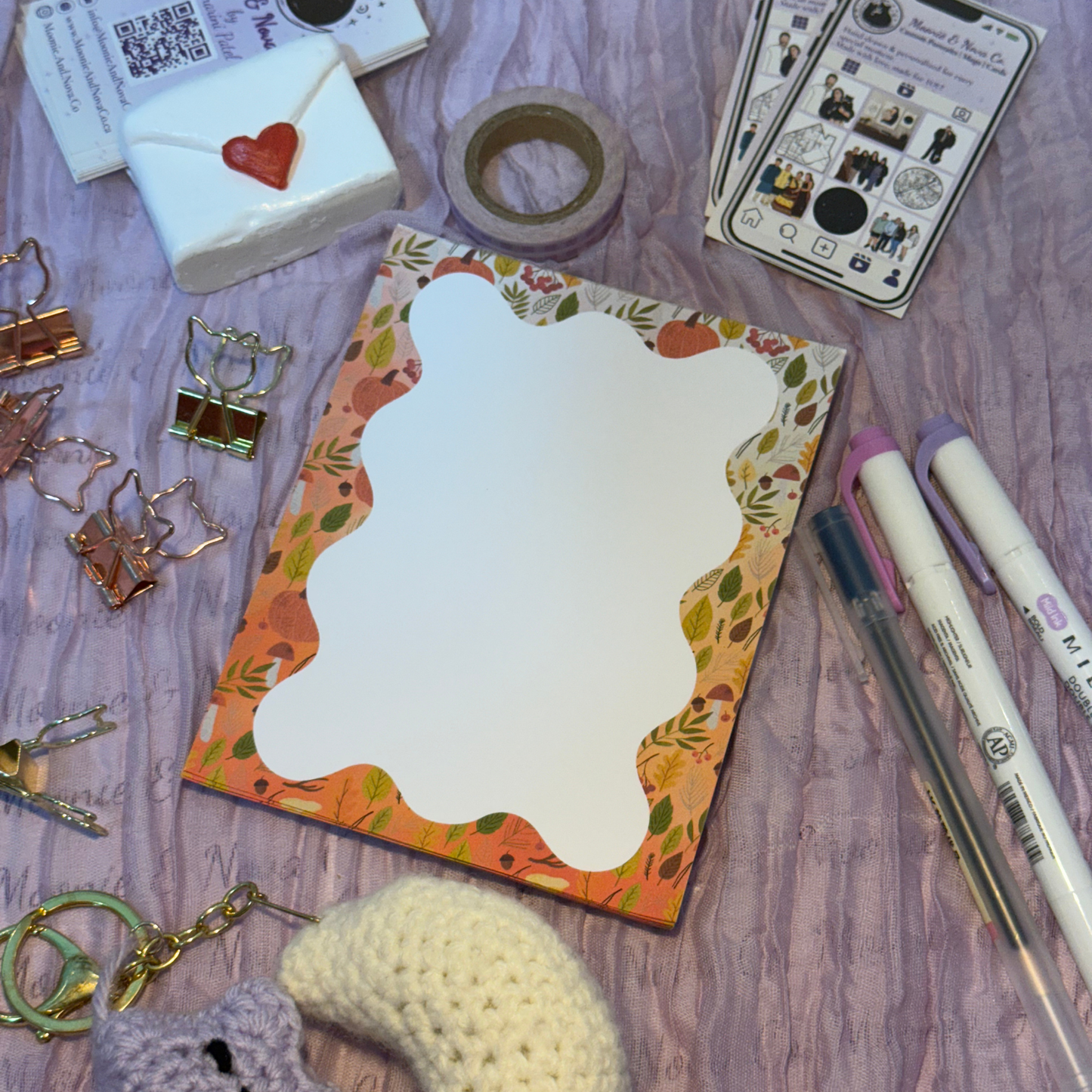 Golden Harvest Notepad