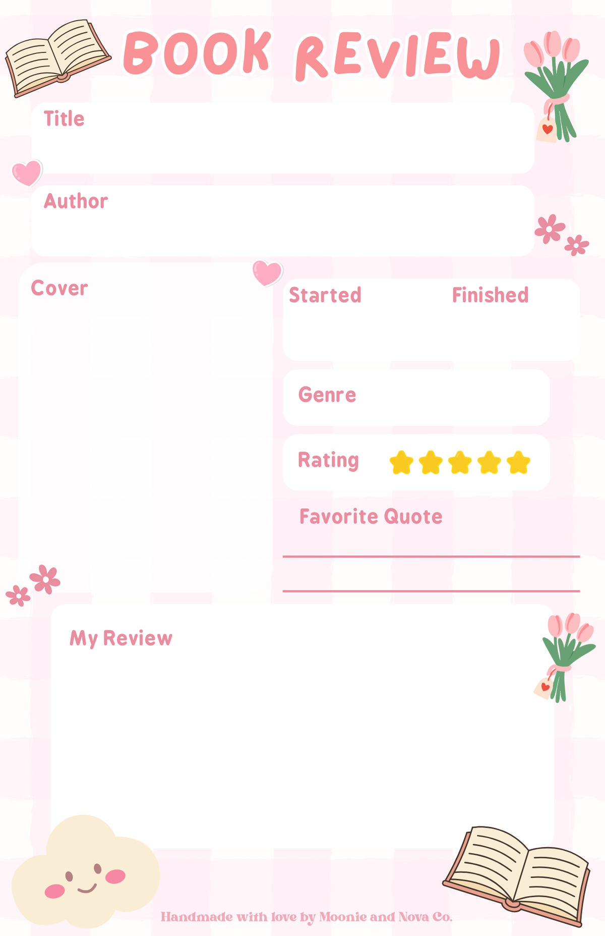 Book Review Pad