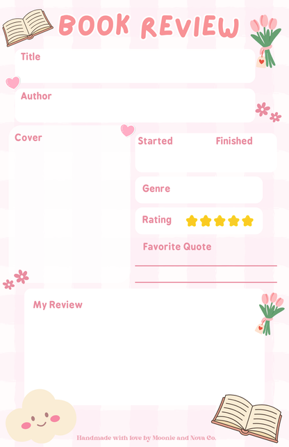 Book Review Pad
