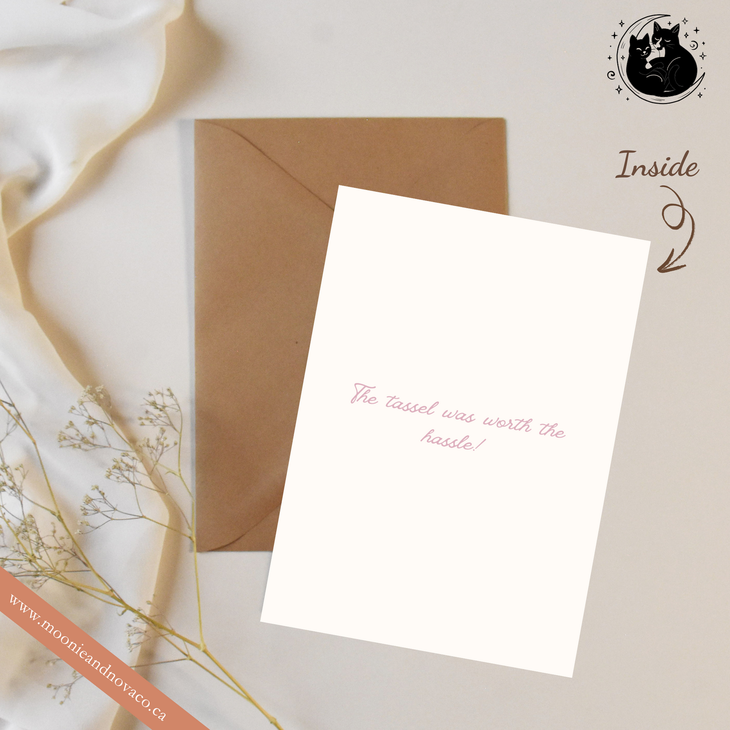 Congrats Grad! — Custom Portrait Graduation Card