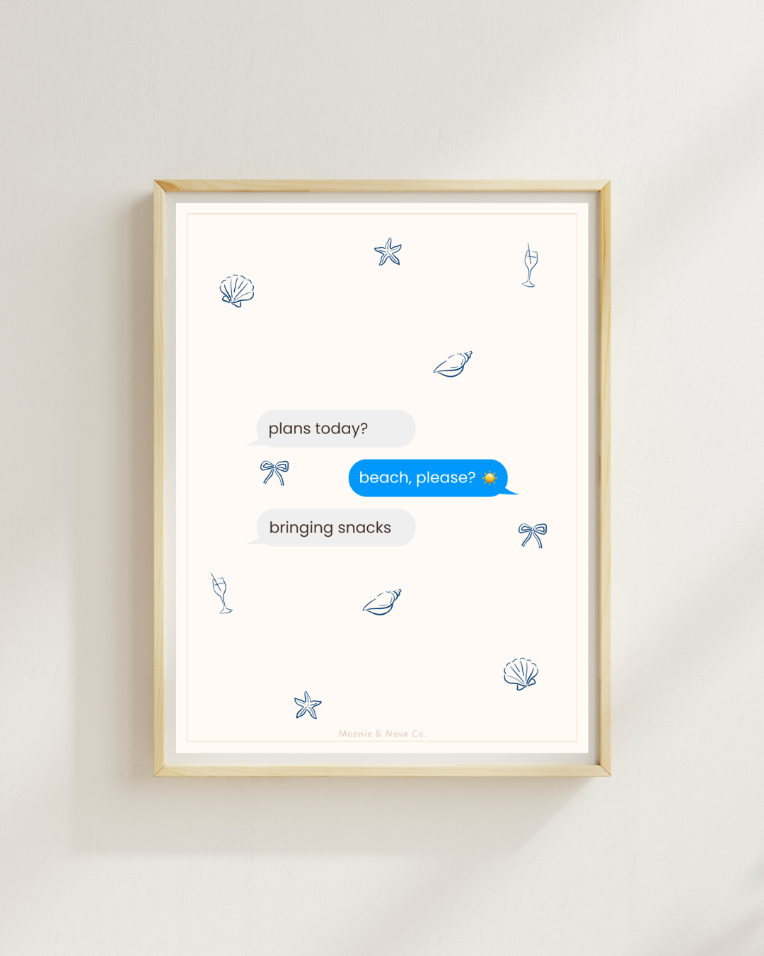 Beach, Please Digital Art Print