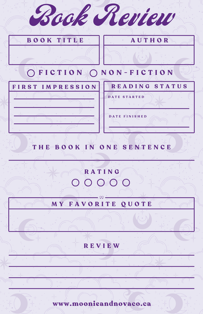 Book Review Pad