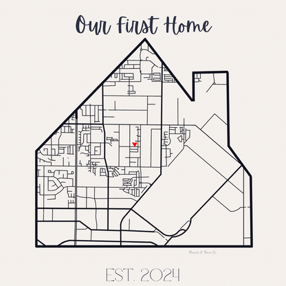 Hand-Drawn Illustrated Maps