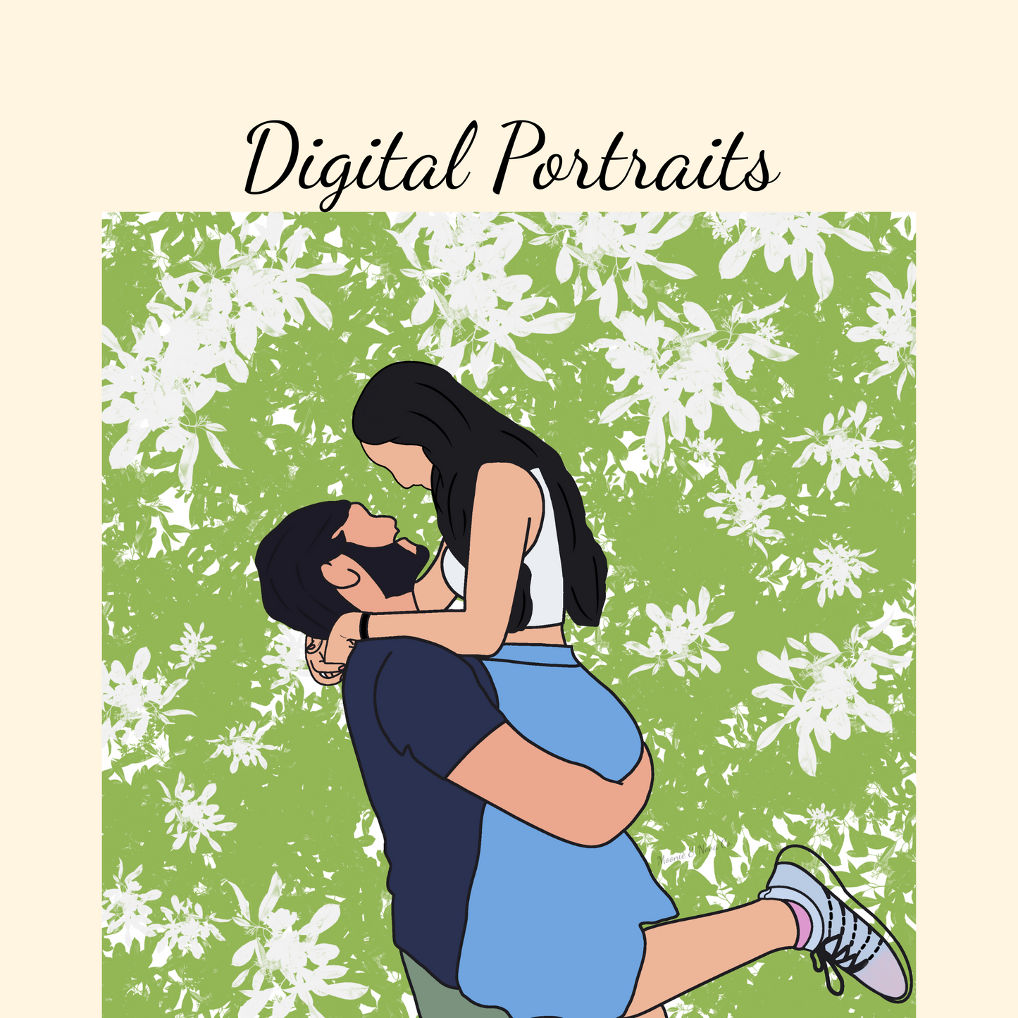 🎨 Personalized Portraits - Digital