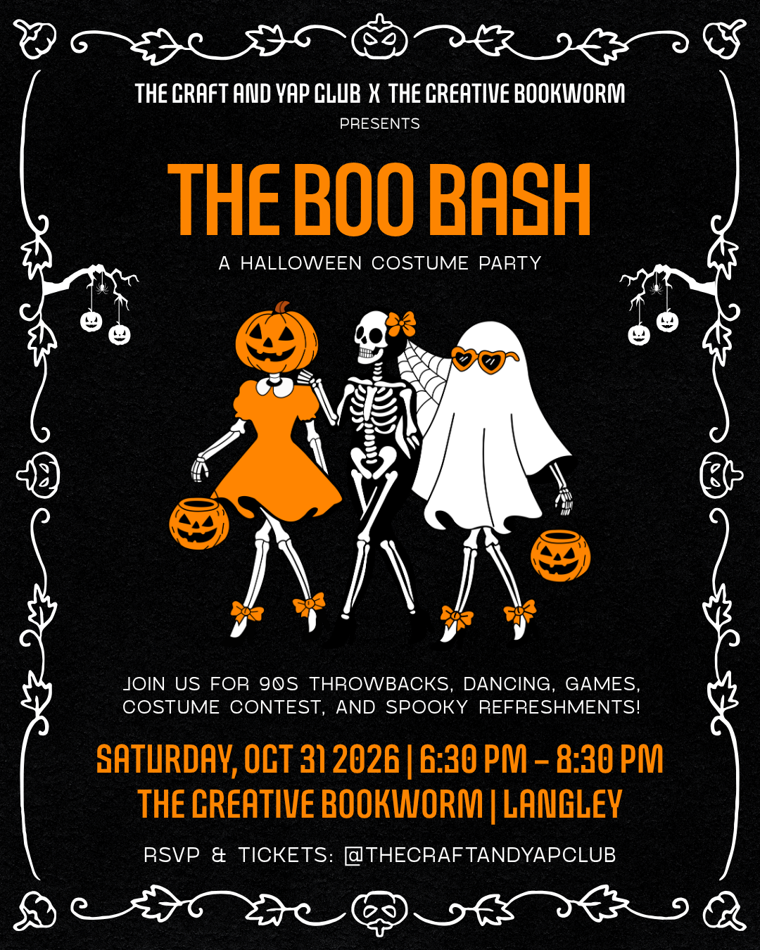 The Boo Bash | Halloween Costume Party