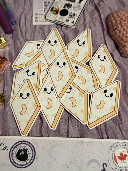 Kawaii Kaju Katli Sticker