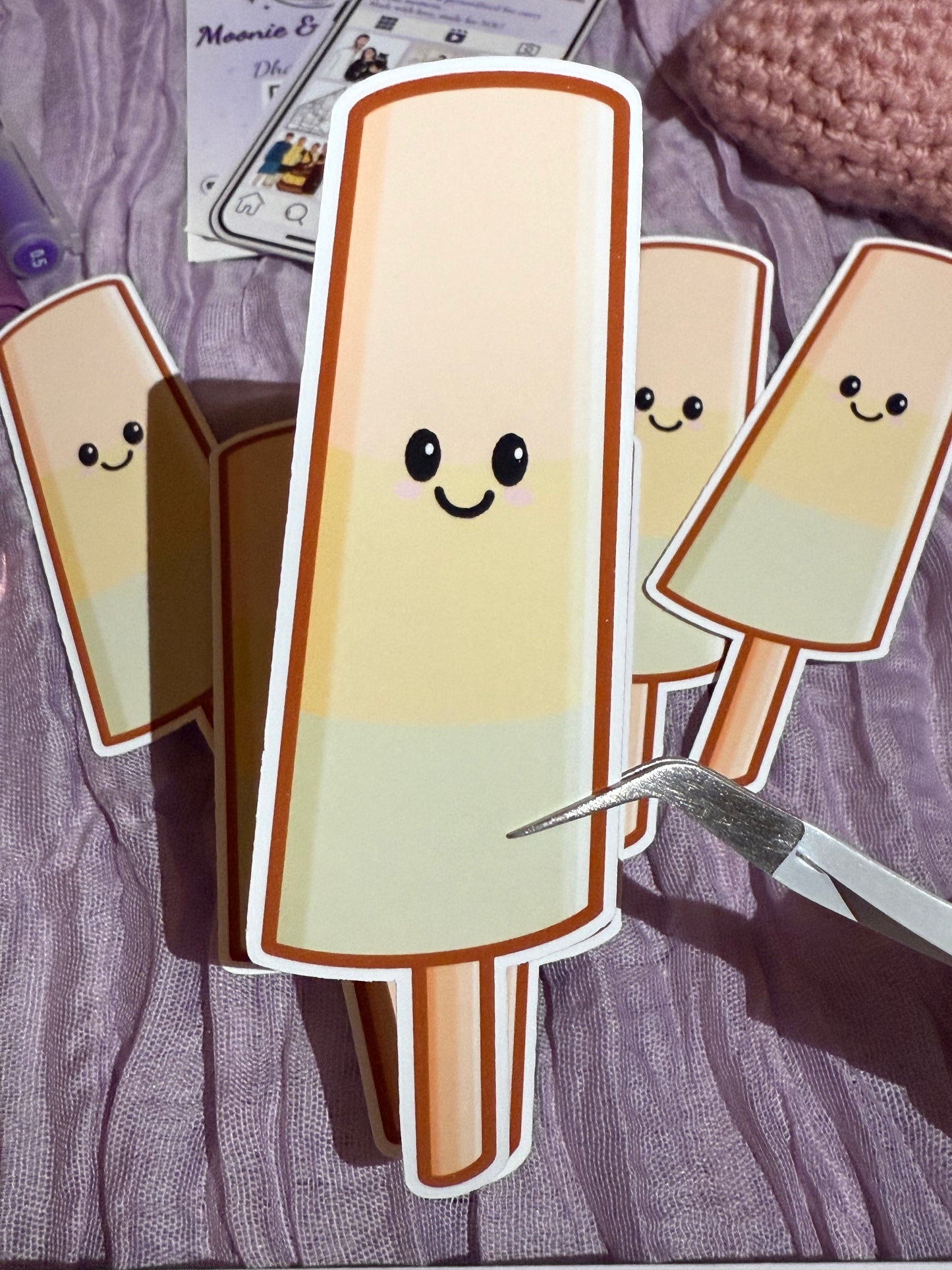Kawaii Kulfi Sticker