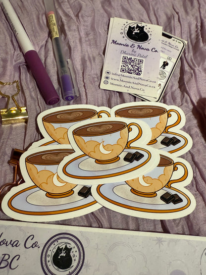 Mocha Sticker