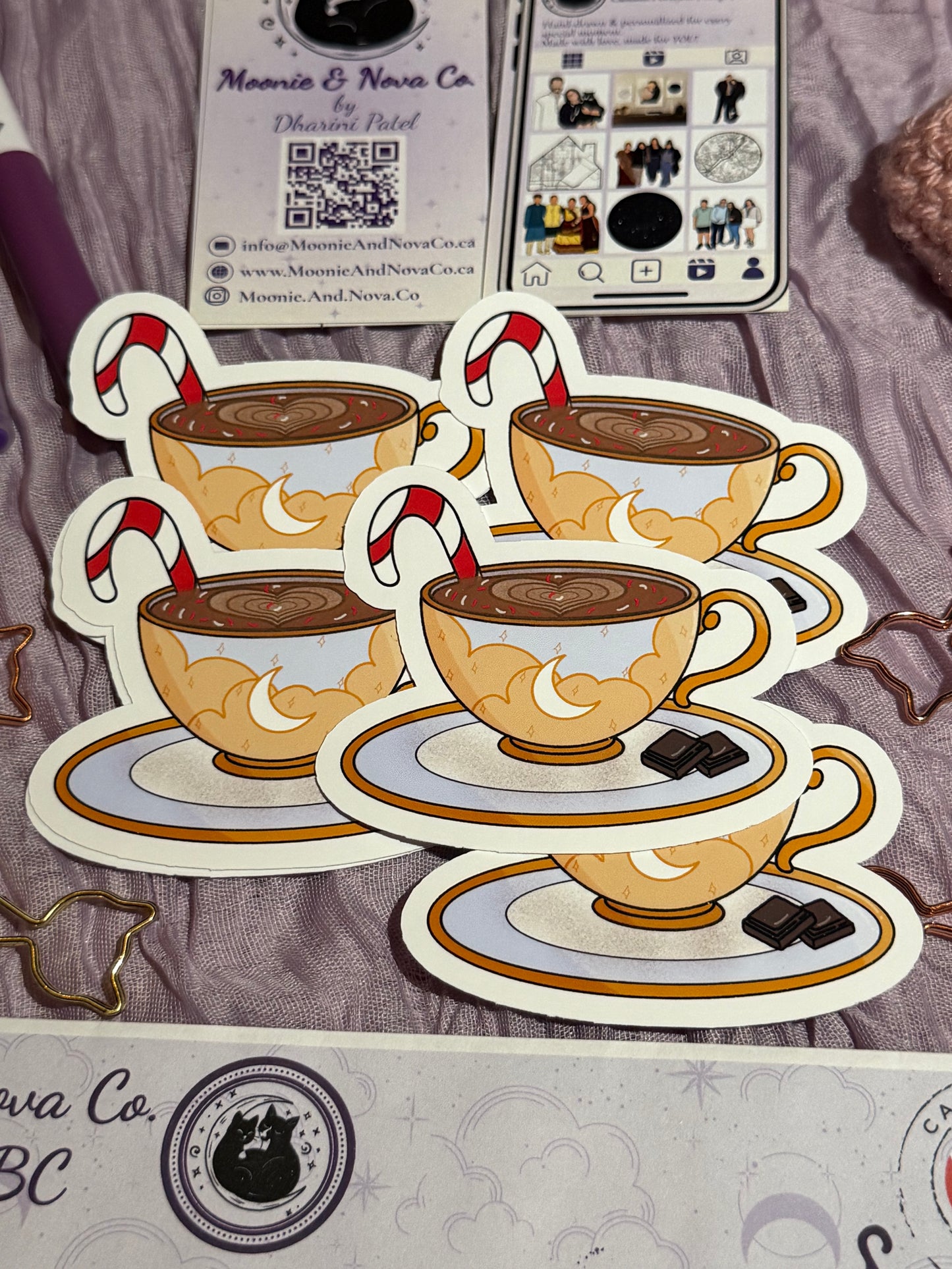 Peppermint Mocha Sticker