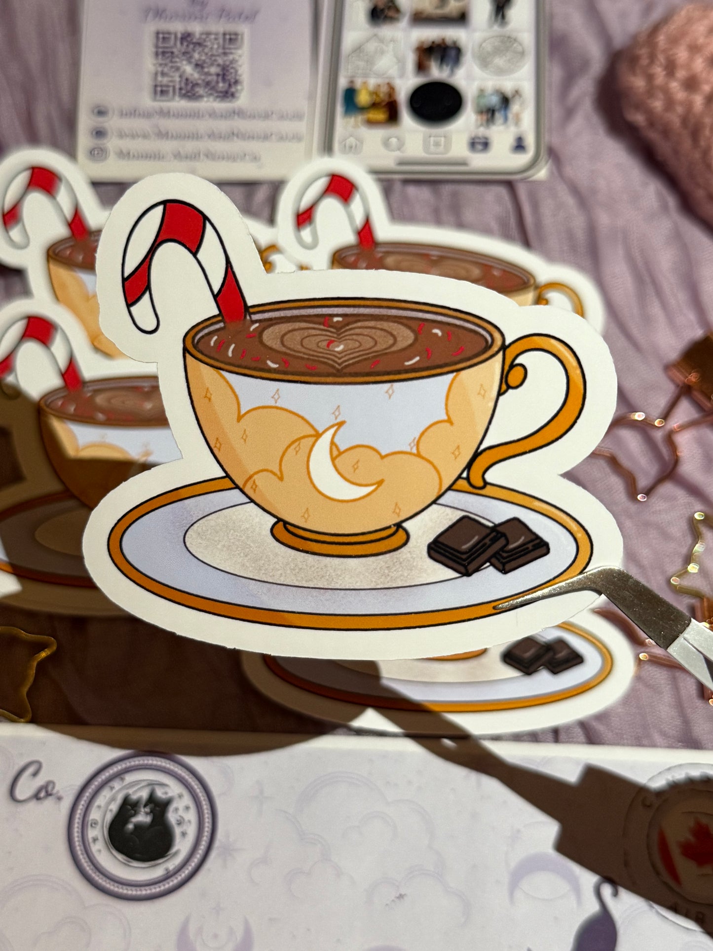 Peppermint Mocha Sticker