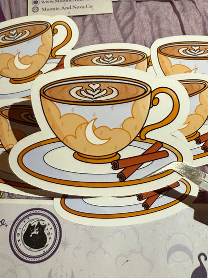 Latte Sticker