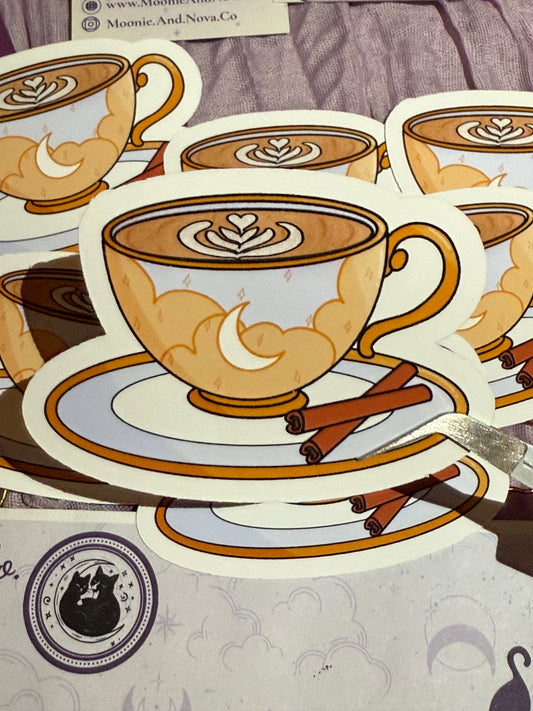 Latte Sticker