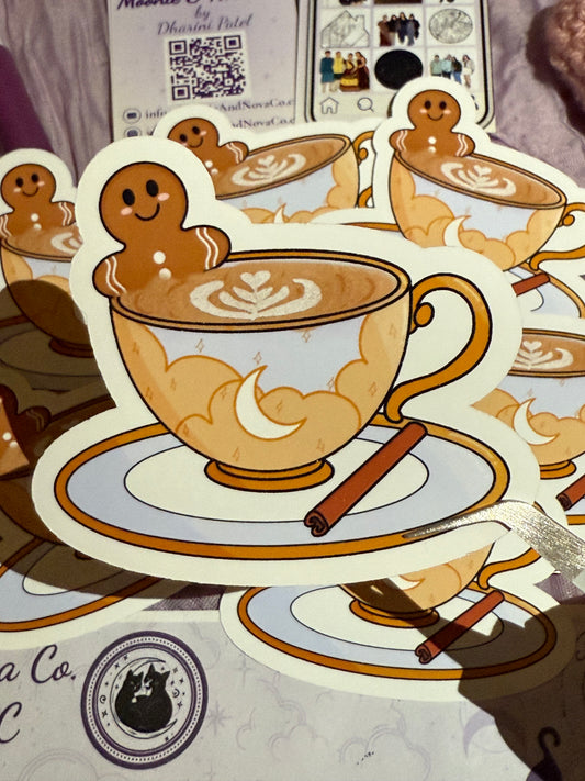 Gingerbread Latte Sticker