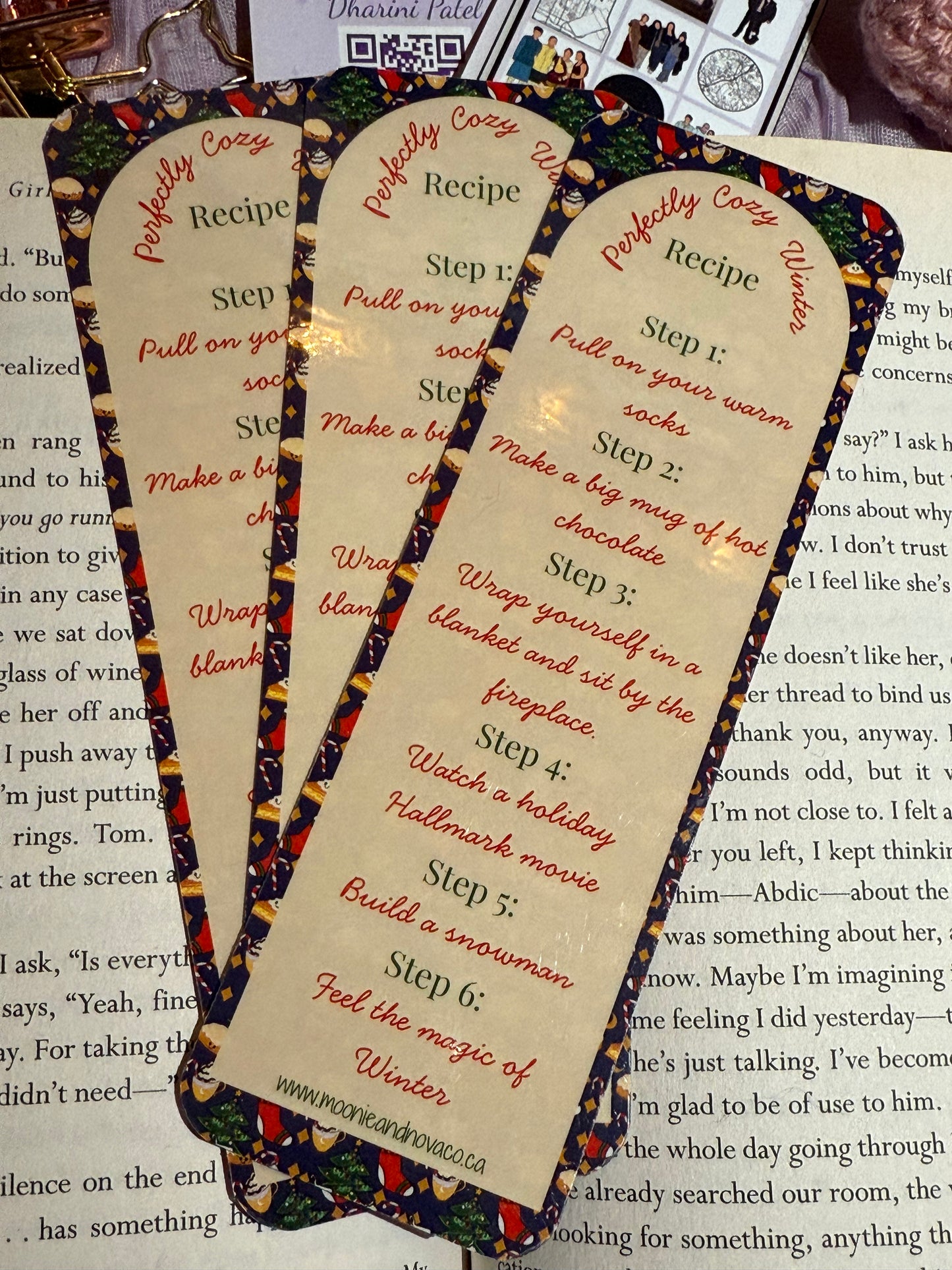 Perfect Winter Recipe Bookmark