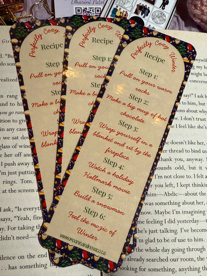 Marque-page pour une recette d'hiver parfaite