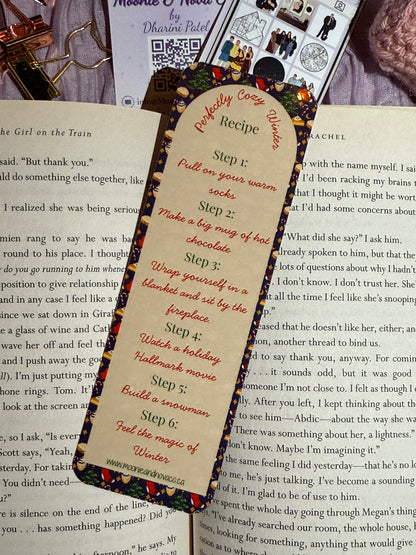 Marque-page pour une recette d'hiver parfaite