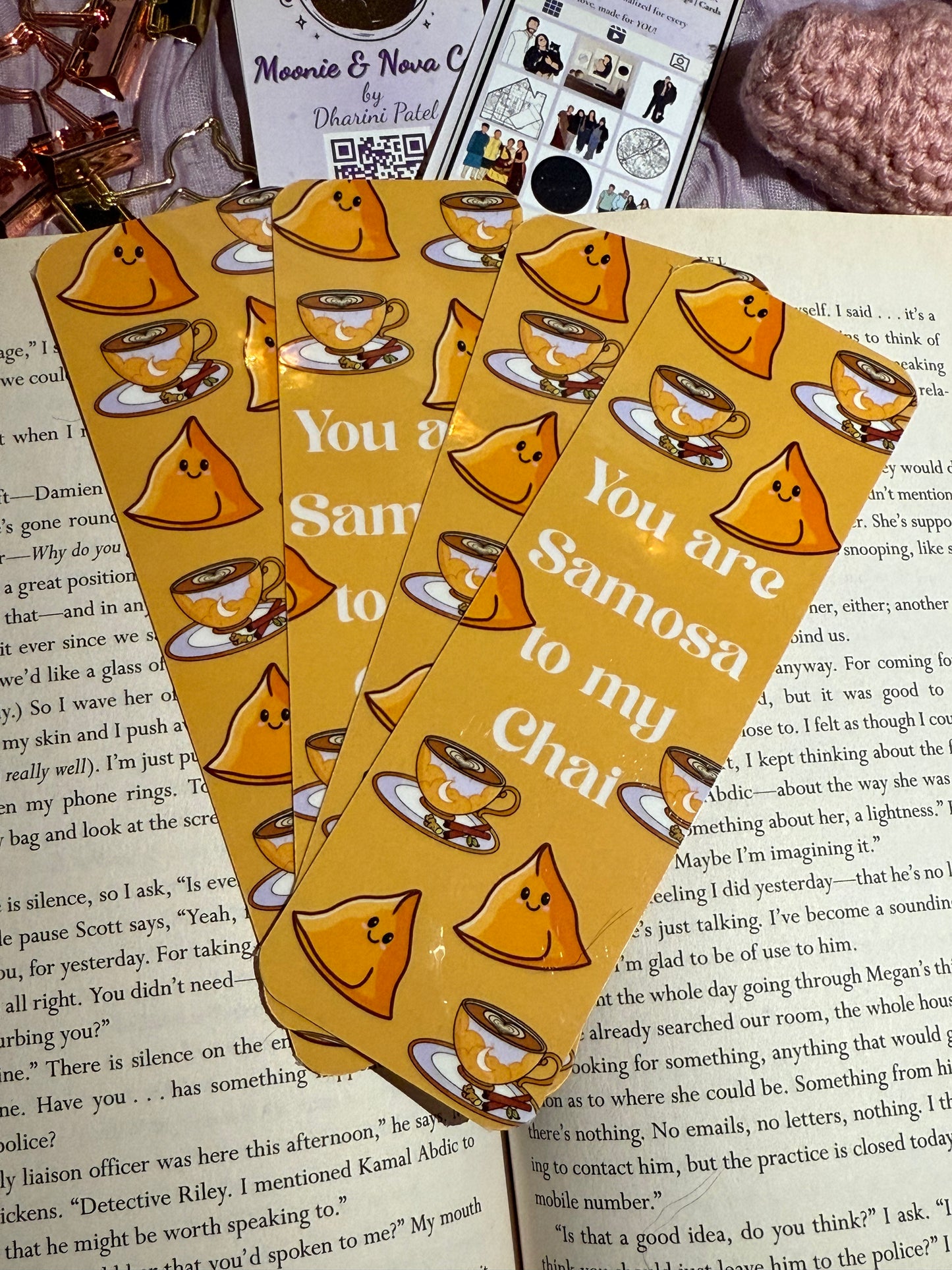 Samosa to my Chai Bookmark