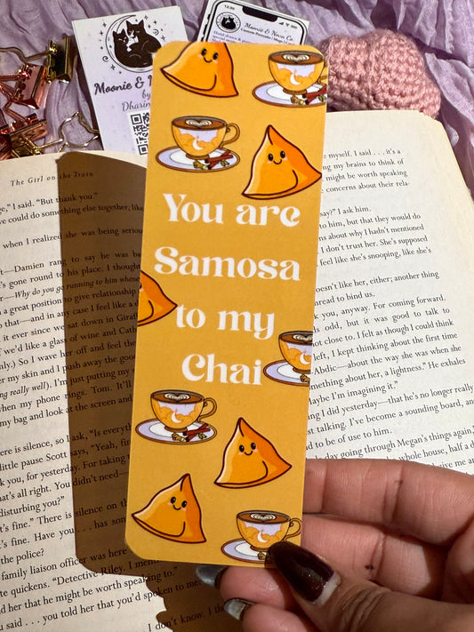 Samosa to my Chai Bookmark