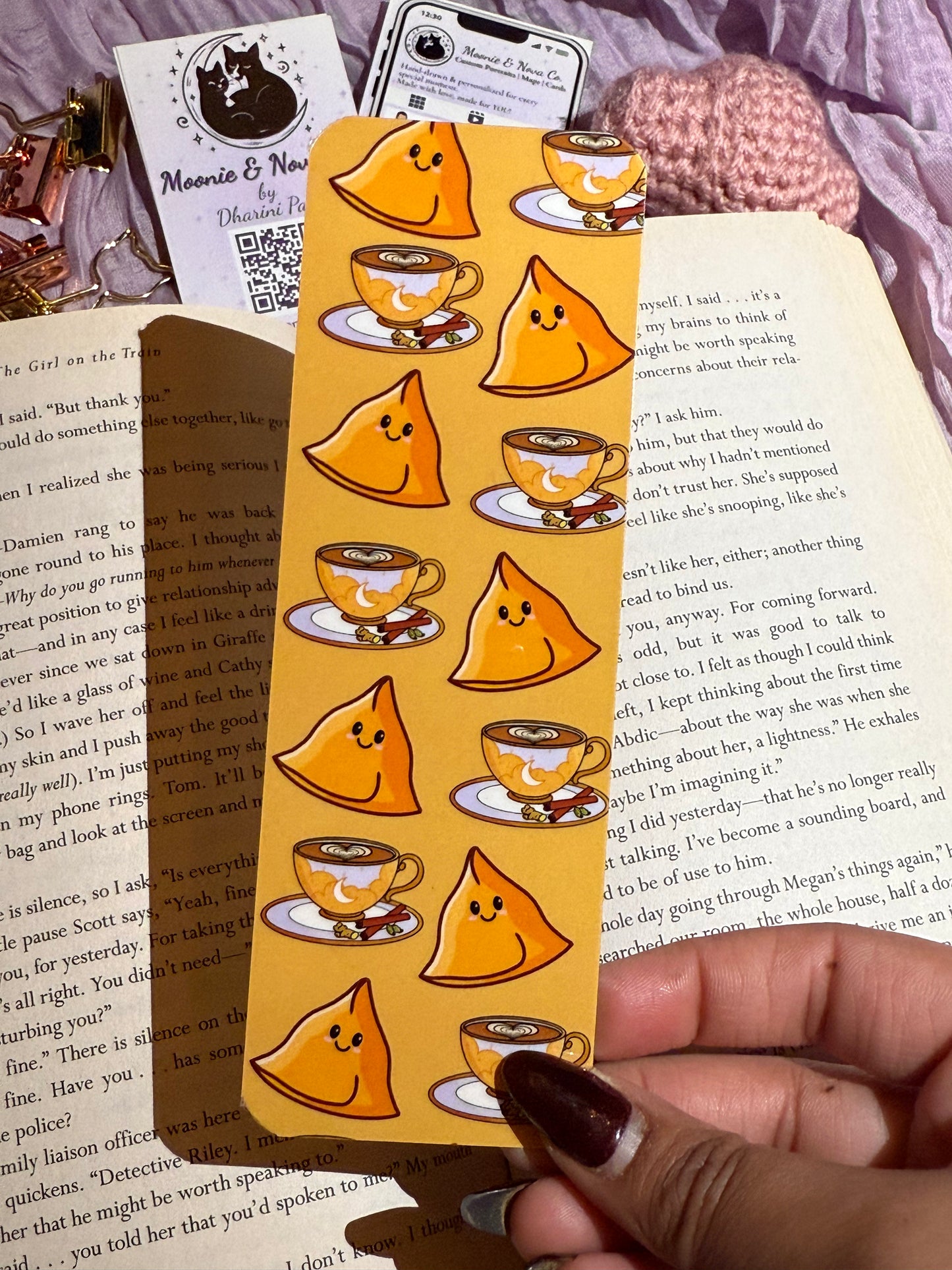 Samosa to my Chai Bookmark