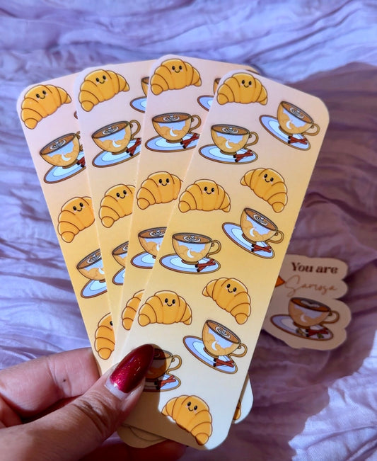 Croissant to my Latte Bookmark