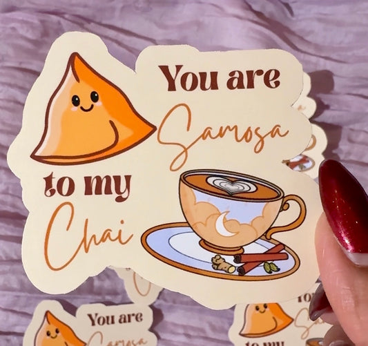 Samosa to my Chai Sticker