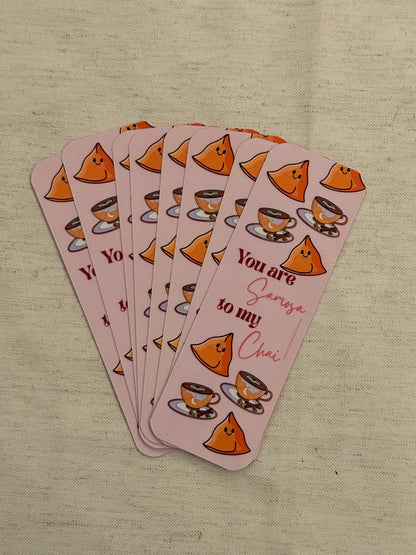 Samosa to my Chai Bookmark