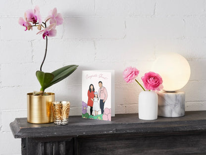 Congrats Grad! — Custom Portrait Graduation Card