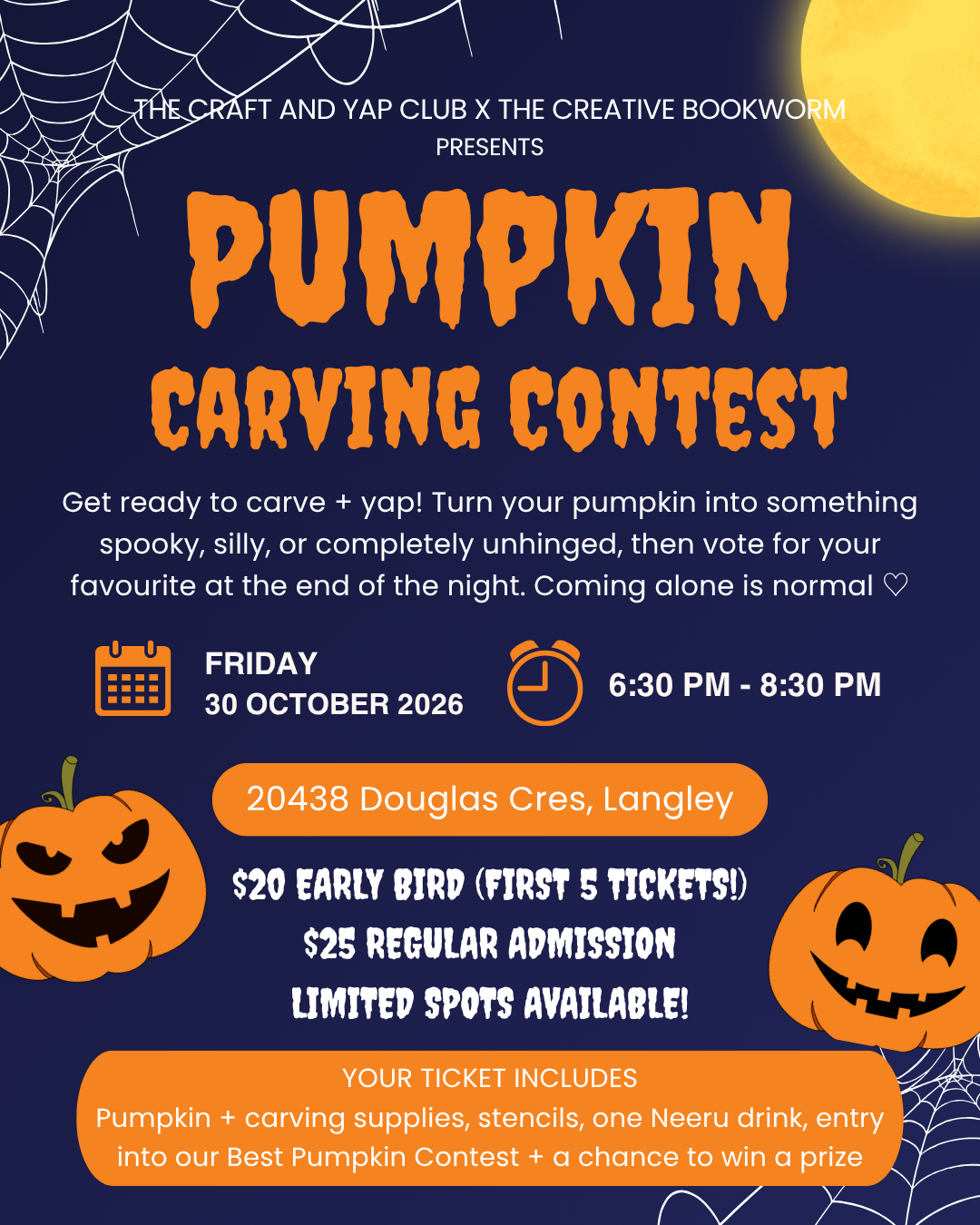 Pumpkins & Yap 🎃 | Pumpkin Carving Contest