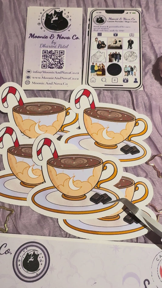 Peppermint Mocha Sticker