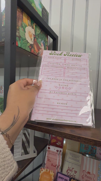 Book Review Pad