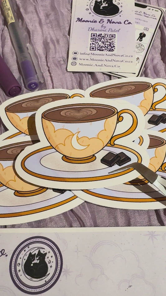 Mocha Sticker