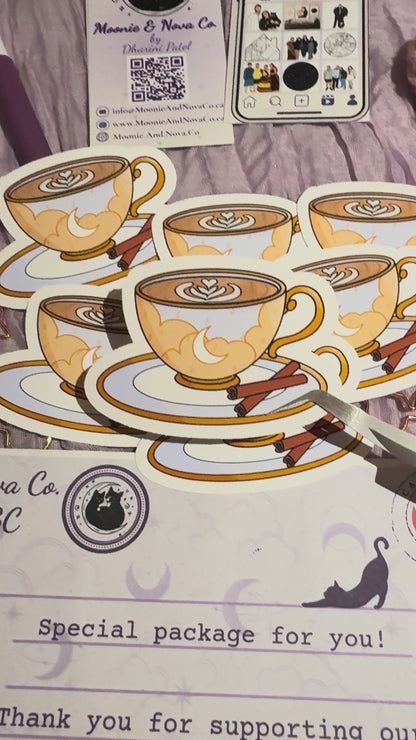 Latte Sticker