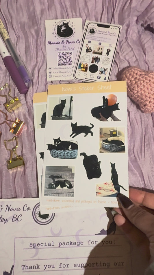 Nova's Sticker Sheet