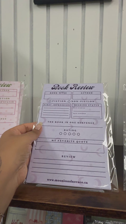 Book Review Pad