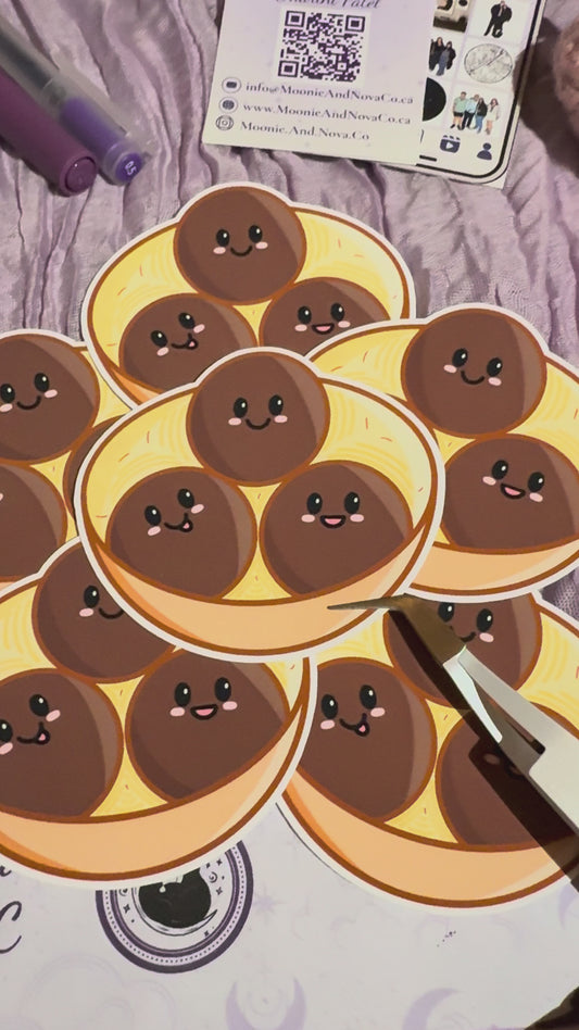 Kawaii Gulab Jamun Sticker