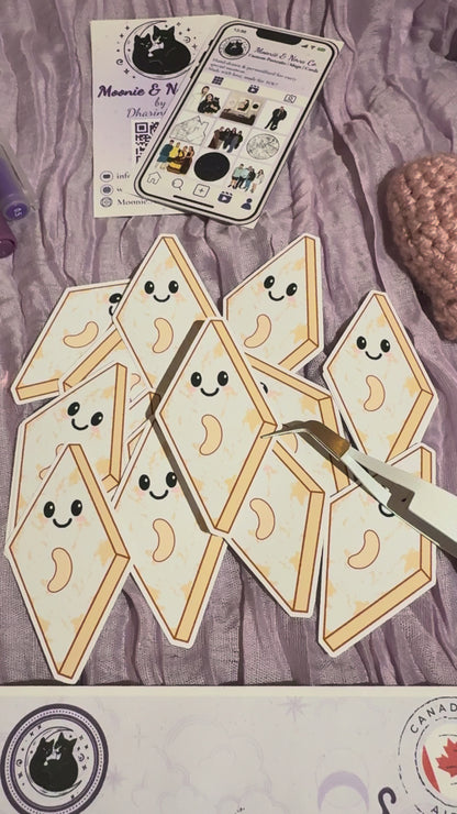 Kawaii Kaju Katli Sticker